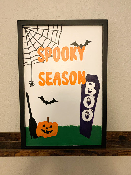 Spooky Season Sign