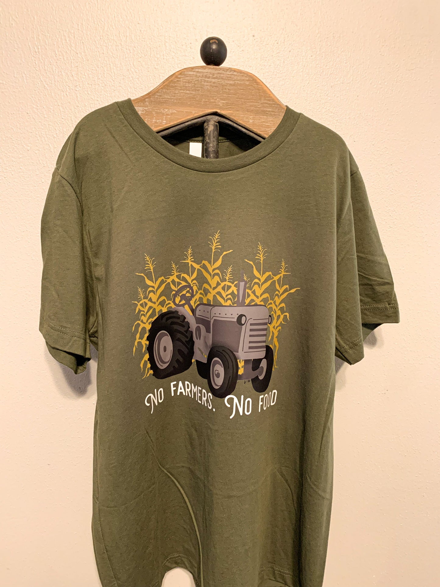 No farmers. No food. Tee