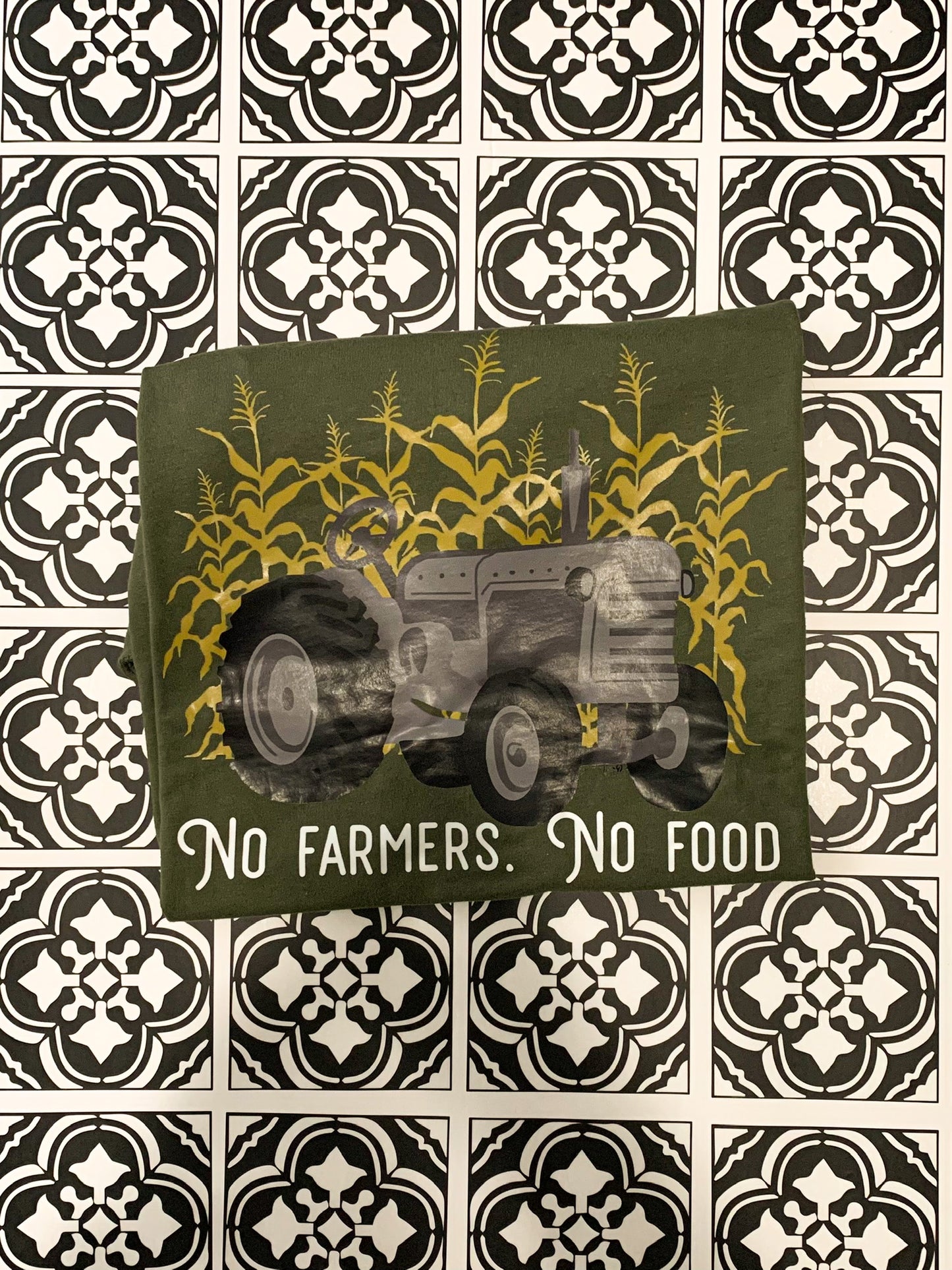 No farmers. No food. Tee