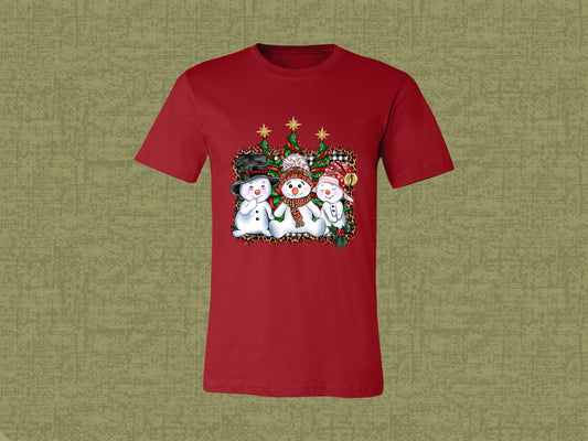 Snowmen Pals Tee