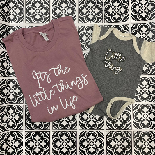 The Little Things Baby & Me Tee Duo